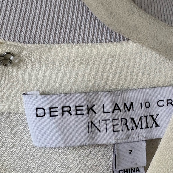 Preloved- Derek Lam 10 Crosby Intermix- Tie Neckline Jumpsuit-Sz 2 - Picture 5 of 5